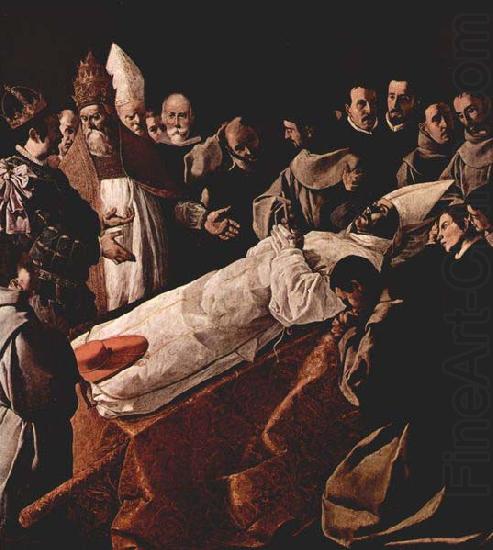 Francisco de Zurbaran The Death of St. Bonaventure china oil painting image